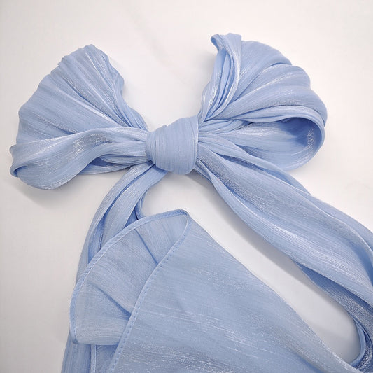 Organza Crush Silk - Sky