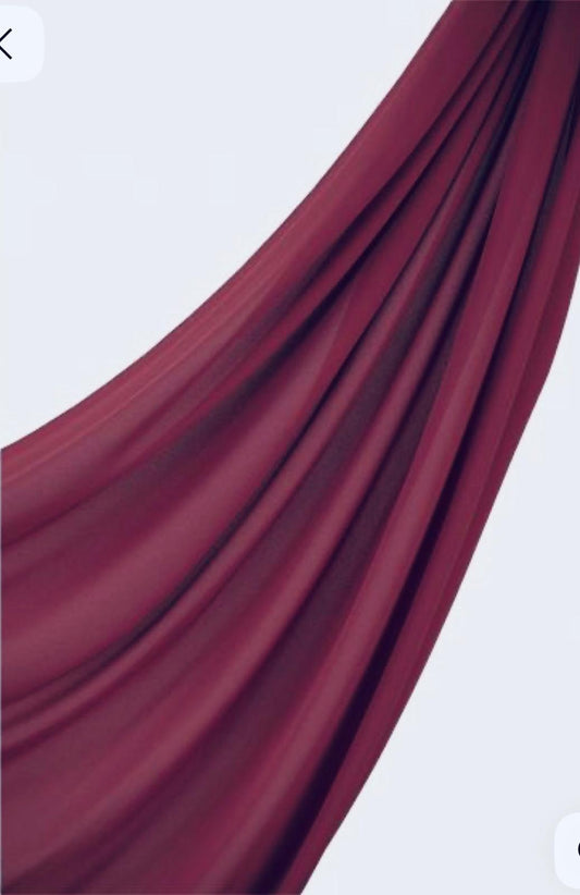 Essential Chiffon - Burgandy image 0